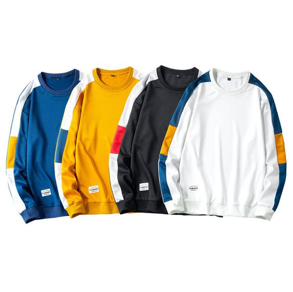 2020 new men hoodies sports round neck cashmere sweater thin fleece o-neck pullover long sleeve men's sweater 4 colors, Black
2020 new men hoodies sports round neck cashmere sweater thin fleece o-neck pullover long sleeve men's sweater 4 colors, Black