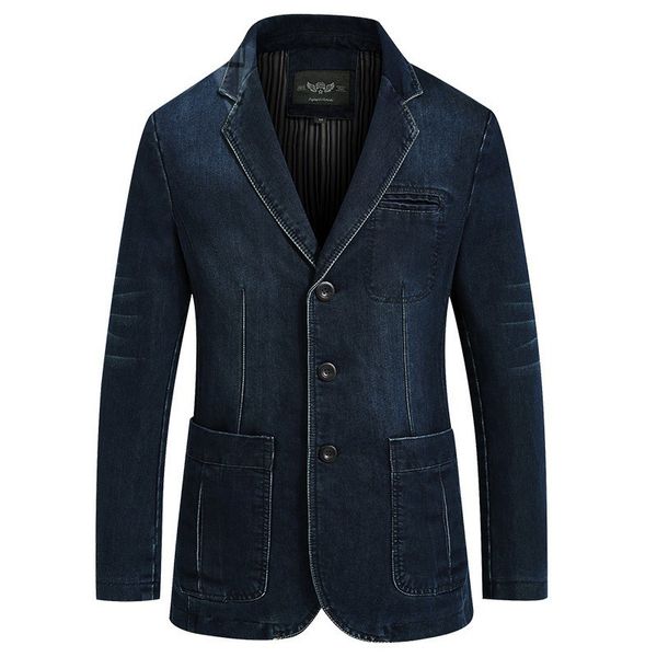 srtm 2019 fashion men's jeans blue dark blue slim outerwear male brand spring and autumn windbreaker jacket blazer, Black;brown
srtm 2019 fashion men's jeans blue dark blue slim outerwear male brand spring and autumn windbreaker jacket blazer, Black;brown