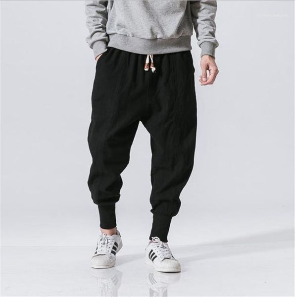 croos pants hip hop style relaxed ankle banded pants elastic waist drawstring harem pants men solid color, Black
croos pants hip hop style relaxed ankle banded pants elastic waist drawstring harem pants men solid color, Black