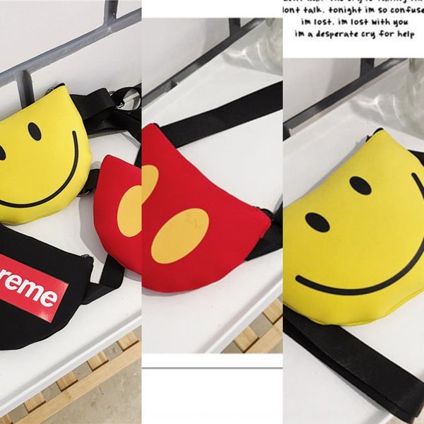 2019 autumn children's messenger male and shoulder shoulder bag female baby cartoon smiling face snack bag
2019 autumn children's messenger male and shoulder shoulder bag female baby cartoon smiling face snack bag