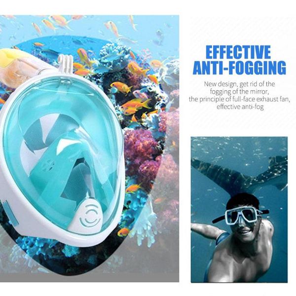 scuba summer swimming full face mask breathing tool snorkel natatorium l / xl anti fog diving breather pipe durable
scuba summer swimming full face mask breathing tool snorkel natatorium l / xl anti fog diving breather pipe durable
