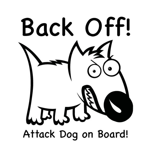 16*14.8cm back off attack dog car truck boat decal window sticker funny personality stickers car accessories
16*14.8cm back off attack dog car truck boat decal window sticker funny personality stickers car accessories