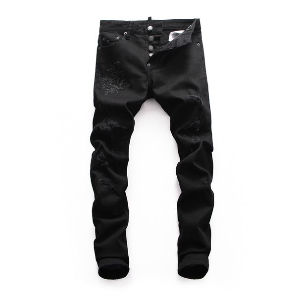 2020 new arrival mid-waistline pants mens jeans letter printing mens designer pants european and american motorcycle mens skinny jeans, Blue
2020 new arrival mid-waistline pants mens jeans letter printing mens designer pants european and american motorcycle mens skinny jeans, Blue