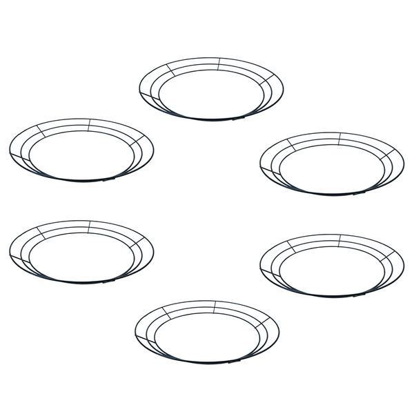 6-pcs round wall hanging wire planters wreath frames basket for indoor outdoor garden plants, succulents - 25cm(10inch
6-pcs round wall hanging wire planters wreath frames basket for indoor outdoor garden plants, succulents - 25cm(10inch
