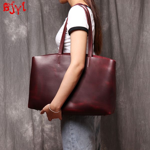 2020 new european and american simple women tote bag retro handbag shopping bag large capacity first layer leather shoulder bags
2020 new european and american simple women tote bag retro handbag shopping bag large capacity first layer leather shoulder bags