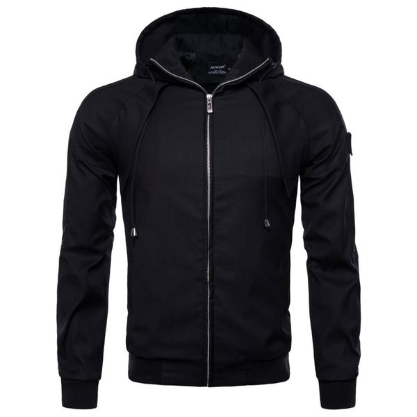 2019 autumn new style foreign trade boutique jacket hooded jacket solid color export coat b052, Black;brown
2019 autumn new style foreign trade boutique jacket hooded jacket solid color export coat b052, Black;brown