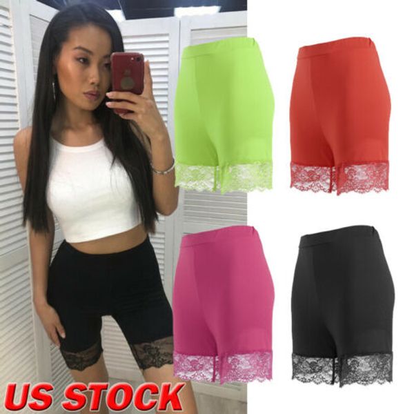 women safety short pants 2019 new shorts lace short skirt under seamless underwear casual shorts, Black;pink
women safety short pants 2019 new shorts lace short skirt under seamless underwear casual shorts, Black;pink