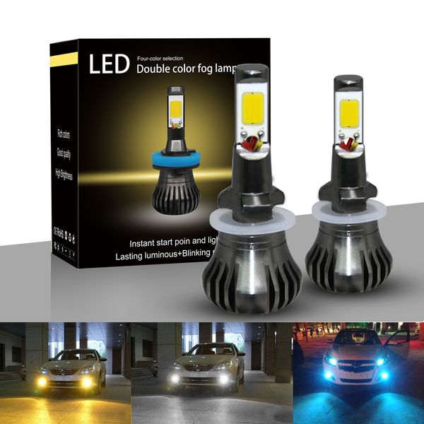 ztzpie high power car led fog light 6000k ip168 40w 8880 h11 h3 white yellow blue two-color flashing fog light cob chips
ztzpie high power car led fog light 6000k ip168 40w 8880 h11 h3 white yellow blue two-color flashing fog light cob chips