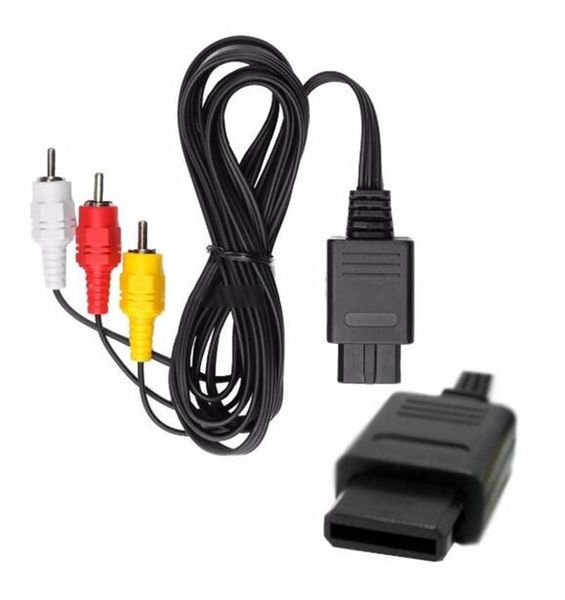 composite av 180cm rca nintendo cord tv video n64 cable for audio/video snes super gamecube ohitb
composite av 180cm rca nintendo cord tv video n64 cable for audio/video snes super gamecube ohitb
