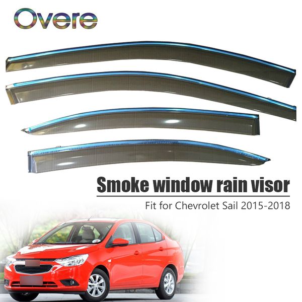 overe 4шт / 1set дым окно дождя козырек для chevrolet sail 2015 2016 2017 2018 styling vent sun дефлекторы guard аксессуары
overe 4шт / 1set дым окно дождя козырек для chevrolet sail 2015 2016 2017 2018 styling vent sun дефлекторы guard аксессуары