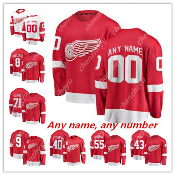 

Detroit Red Wings Jersey Danny DeKeyser Jacob de la Rose Christoffer Ehn Trevor Daley Jonathan Ericsson Evgeny Svechnikov Luke Witkowski