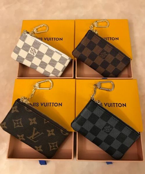 wholesale 4 color key pouch damier holds famous classical designer women key holder coin purse small leather key wallets, Red;black
wholesale 4 color key pouch damier holds famous classical designer women key holder coin purse small leather key wallets, Red;black