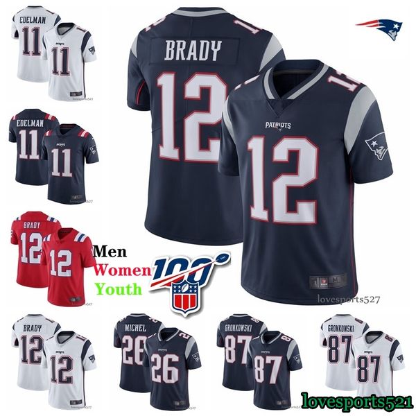 men women youth new england patriots nfl
nike 11 julian edelman 12 tom brady 87 rob gronkowski 26 sony michel american football, Black;red
men women youth new england patriots nfl
nike 11 julian edelman 12 tom brady 87 rob gronkowski 26 sony michel american football, Black;red