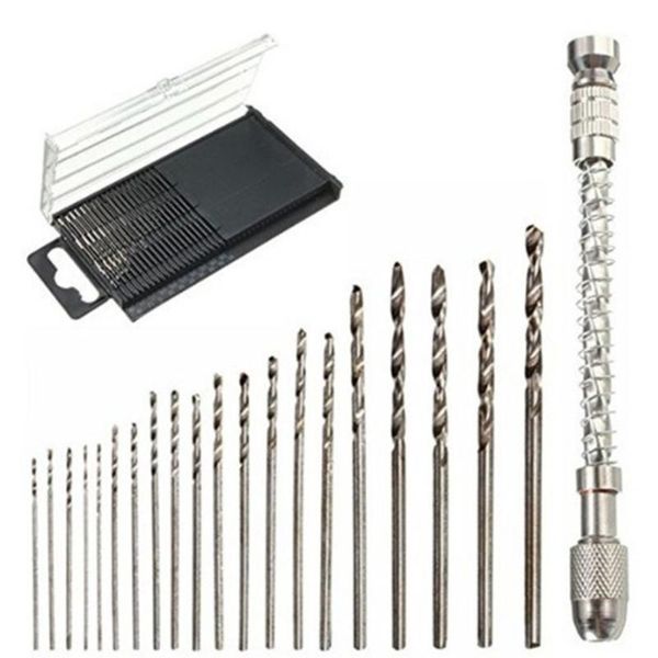 crafts drilling tool hand drill super thin practical portable durable pin vise for electronics micro model with 20pcs drill bits
crafts drilling tool hand drill super thin practical portable durable pin vise for electronics micro model with 20pcs drill bits