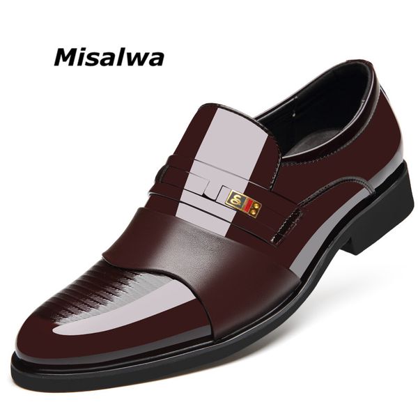 misalwa лаковой кожи мужской обувь платья оксфорд sepatu скольжению на классическом бизнес дизайн derby мужской обувь zapatos elegantes, Black
misalwa лаковой кожи мужской обувь платья оксфорд sepatu скольжению на классическом бизнес дизайн derby мужской обувь zapatos elegantes, Black