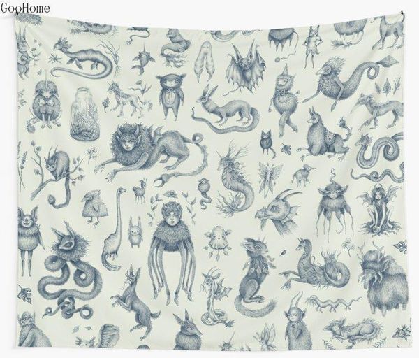 beings and creatures wall tapestry cover beach towel throw blanket picnic yoga mat home decoration
beings and creatures wall tapestry cover beach towel throw blanket picnic yoga mat home decoration