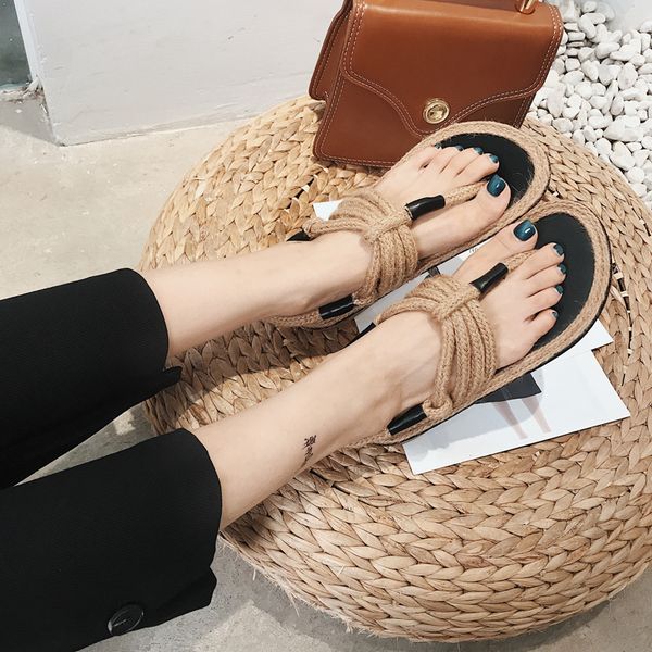 2019 summer women cane flip flops beach sand fashion trend slipper outdoor slides thick sole anti-slip slip-on shoes, Black
2019 summer women cane flip flops beach sand fashion trend slipper outdoor slides thick sole anti-slip slip-on shoes, Black