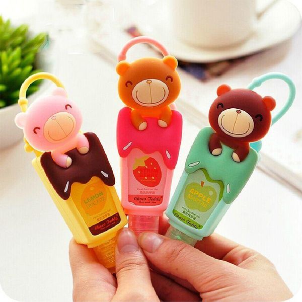 cuteteddy медведь портативные фруктова дезинфицирующие средство для рук многоразовых бутылок несмываемых жидкого мыла аксессуаров для ванной
cuteteddy медведь портативные фруктова дезинфицирующие средство для рук многоразовых бутылок несмываемых жидкого мыла аксессуаров для ванной