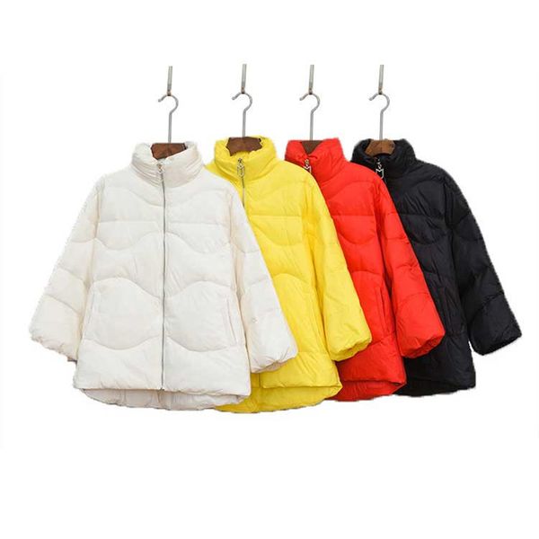 new women down coat zippers short women jacket female warm winter women down jacket white duck down padded coat, Black