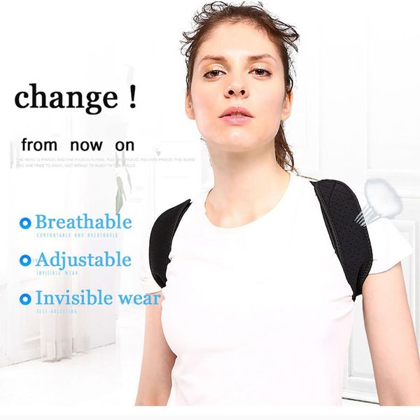 back posture orthosis adjustable comfort wear-resistant upright posture braces back support hunchback belt, Black;blue
back posture orthosis adjustable comfort wear-resistant upright posture braces back support hunchback belt, Black;blue