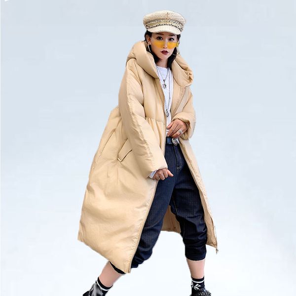 2019 winter long coat women fashion hooded down jacket thicken warm down puffer jacket parka female winter streetwear coats 915, Black
2019 winter long coat women fashion hooded down jacket thicken warm down puffer jacket parka female winter streetwear coats 915, Black