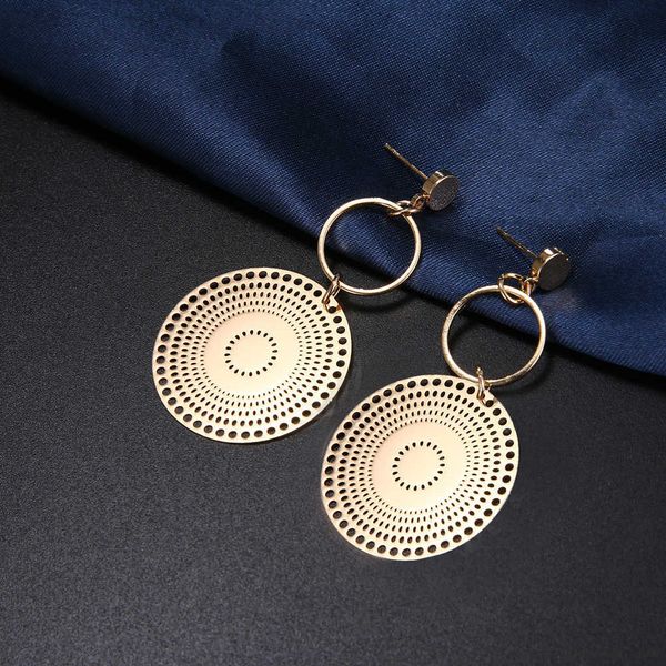 Retro Openwork Round Earrings Women's Brincos Fashion Round Geometry Pendant Earrings Statement Jewelry Gifts New
Retro Openwork Round Earrings Women's Brincos Fashion Round Geometry Pendant Earrings Statement Jewelry Gifts New