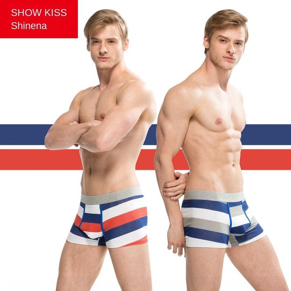 xia na men's underwear cotton wide stripe printing underwear men's youth single boxed middle waist boxer pants, Black;white
xia na men's underwear cotton wide stripe printing underwear men's youth single boxed middle waist boxer pants, Black;white