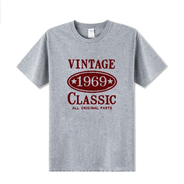 e-baihui 2021 classic three colors design tshirt vintage 1969 urban men t-shirt 50th birthday gift t shirt group team clothing funny party t, White;black
e-baihui 2021 classic three colors design tshirt vintage 1969 urban men t-shirt 50th birthday gift t shirt group team clothing funny party t, White;black