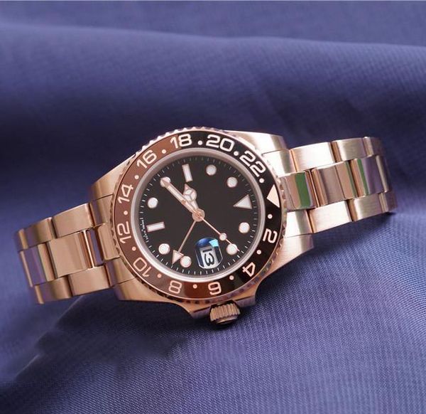 new arrival mens wristwatches 40mm rose gold stainless steel men's automatic mechanical watches chronograph reloj montre relog, Slivery;brown
new arrival mens wristwatches 40mm rose gold stainless steel men's automatic mechanical watches chronograph reloj montre relog, Slivery;brown