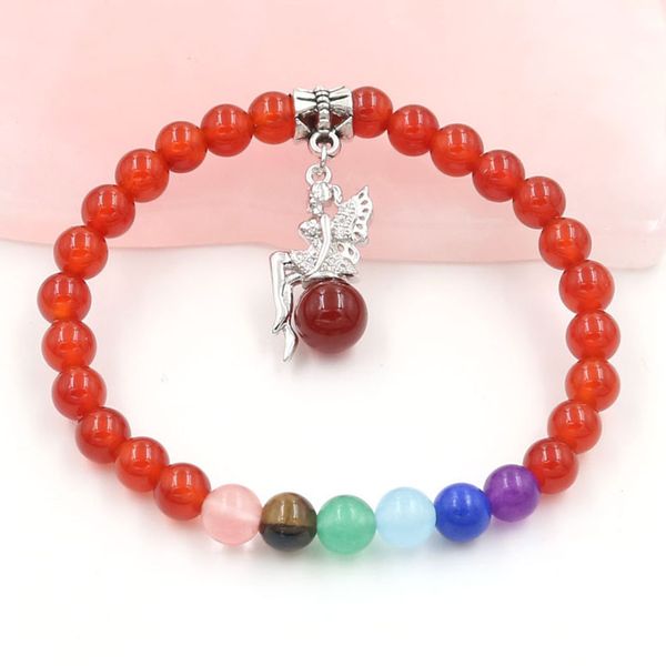 wholesale 10 pcs silver plated fairy connect red agate stretchy bracelet tiger eye stone healing chakra jewelry, Black
wholesale 10 pcs silver plated fairy connect red agate stretchy bracelet tiger eye stone healing chakra jewelry, Black