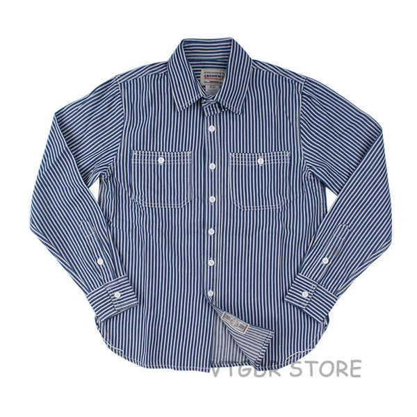 vintage striped wrok shirts for men fall casual railroad retro long sleeve western worker shirt slim fit, White;black
vintage striped wrok shirts for men fall casual railroad retro long sleeve western worker shirt slim fit, White;black