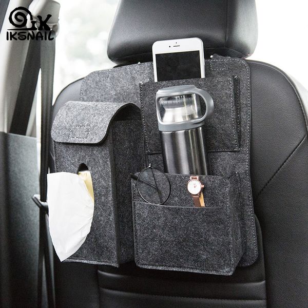 iksnail multifunction car seat backpack storage bags auto supplies car paper towel box felt collection bag car-styling organizer
iksnail multifunction car seat backpack storage bags auto supplies car paper towel box felt collection bag car-styling organizer