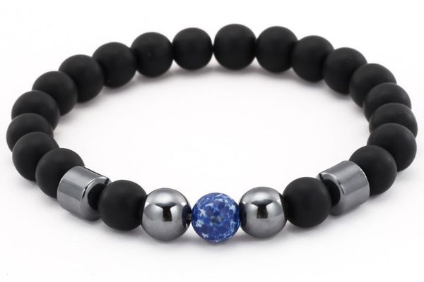 8mm vgv424 micro pave cz zircon cubic zirconia elastic adjusted nature stone agate onyx volcanic lava hematite charm bracelet, Black
8mm vgv424 micro pave cz zircon cubic zirconia elastic adjusted nature stone agate onyx volcanic lava hematite charm bracelet, Black