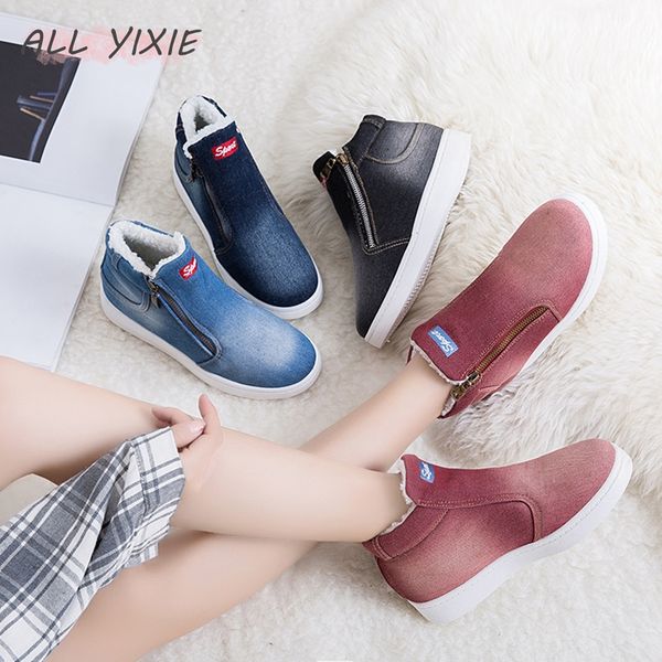 all yixie 2019 fashion winter platform boots women boots super warm winter casual shoes women cowboy ankle, Black
all yixie 2019 fashion winter platform boots women boots super warm winter casual shoes women cowboy ankle, Black