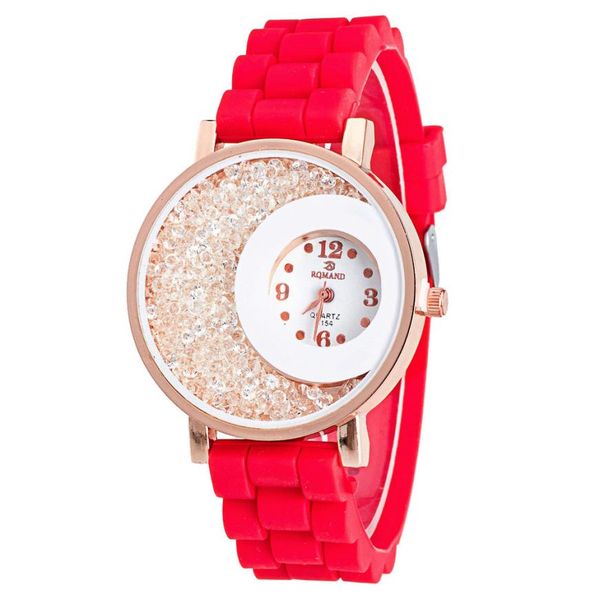 moment # l04 2018 fashion lady watch silicone watch rhinestone quartz bracelet mens white blue green red black free, Slivery;brown
moment # l04 2018 fashion lady watch silicone watch rhinestone quartz bracelet mens white blue green red black free, Slivery;brown