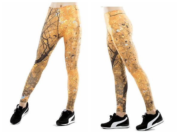 women yoga trousers pants tights trousers female high waist dance active leggings branch leaf printing skinny silm motion fitness, Black;white
women yoga trousers pants tights trousers female high waist dance active leggings branch leaf printing skinny silm motion fitness, Black;white