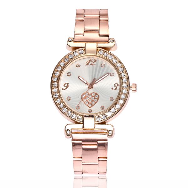 fashion watch women stainless steel bracelet watch round dial rhinestones quartz ladies vintage clock gift montre femme #w, Slivery;brown
fashion watch women stainless steel bracelet watch round dial rhinestones quartz ladies vintage clock gift montre femme #w, Slivery;brown