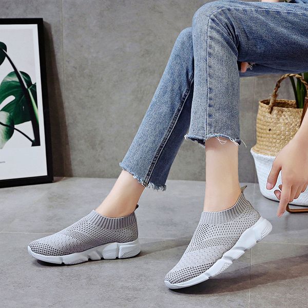 women breathable mesh running shoes knitted sock shoes ultra light slip on sneakers fitness outdoor sport shoes trainers
women breathable mesh running shoes knitted sock shoes ultra light slip on sneakers fitness outdoor sport shoes trainers