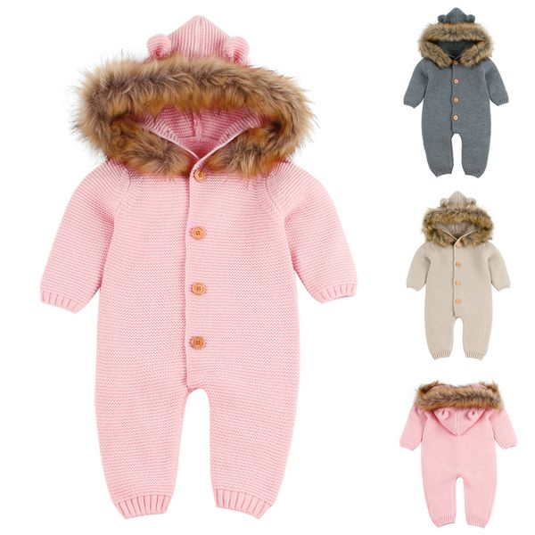 newborn infant baby boy girl knitted winter romper jumpsuit outfits clothes baby casual romper girl boy kids suit, Blue
newborn infant baby boy girl knitted winter romper jumpsuit outfits clothes baby casual romper girl boy kids suit, Blue