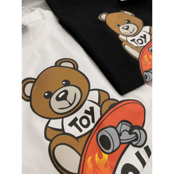 kids designer t shirts boys girls luxury print tshirts with bear children crew neck summer breathable tees child brand new clothing, Blue
kids designer t shirts boys girls luxury print tshirts with bear children crew neck summer breathable tees child brand new clothing, Blue