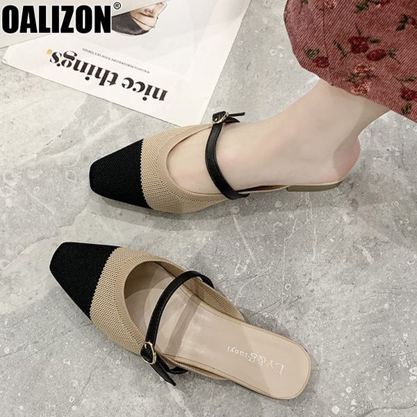 slippers knitting woven summer ladies women casual buckle strap low block heels loafers female mules knitted shoes r406, Black
slippers knitting woven summer ladies women casual buckle strap low block heels loafers female mules knitted shoes r406, Black