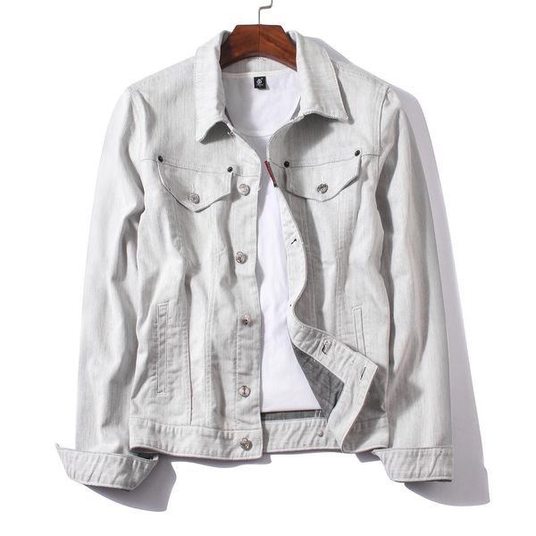 2019 new mens denim jacket luxuy designer jacket lapel neck fashion solid jean coat long sleeve mens clothing windbreaker size m-2xl, Black;brown
2019 new mens denim jacket luxuy designer jacket lapel neck fashion solid jean coat long sleeve mens clothing windbreaker size m-2xl, Black;brown