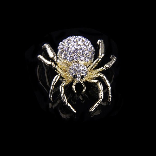 exaggeration halloween spider brooch jewelry crystal rhinestone coat suit dress lapel pin scarf buckle women accessories, Gray
exaggeration halloween spider brooch jewelry crystal rhinestone coat suit dress lapel pin scarf buckle women accessories, Gray