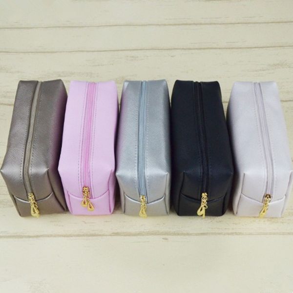 1pc pu leather women cosmetic cases zipper portable shining travel makeup bag storage organizer lady girls hand pouch
1pc pu leather women cosmetic cases zipper portable shining travel makeup bag storage organizer lady girls hand pouch