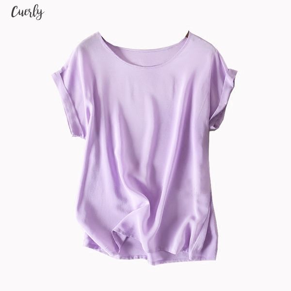women real silk t shirt short sleeved candy color chiffon loose shirt 100% natural short silk basic plus size ship, White
women real silk t shirt short sleeved candy color chiffon loose shirt 100% natural short silk basic plus size ship, White