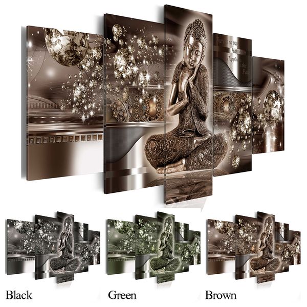5 piece no frame canvas p prints diamond buddha posters & prints wall art home decor canvas paintings wall decorations home office artwo
5 piece no frame canvas p prints diamond buddha posters & prints wall art home decor canvas paintings wall decorations home office artwo