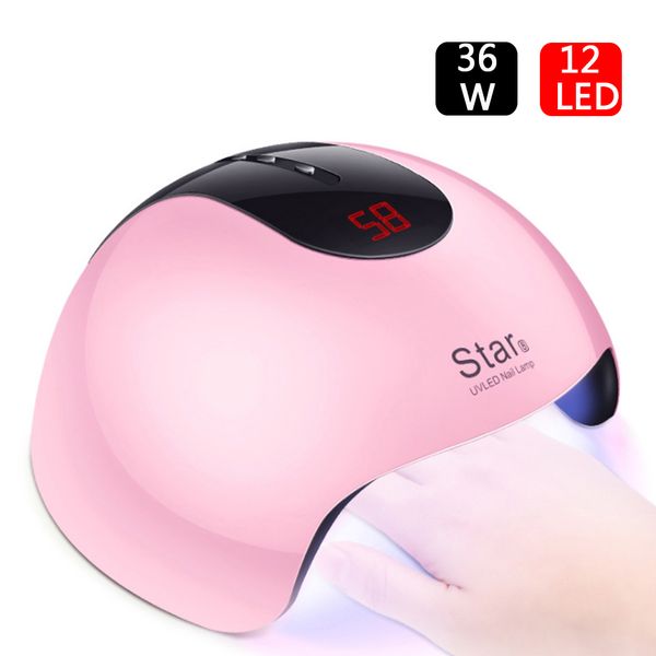 usb nail lamp star 8/6 nail dryer for nails led uv lamp 36w for manicure lcd display drying all gels nails polish art tools
usb nail lamp star 8/6 nail dryer for nails led uv lamp 36w for manicure lcd display drying all gels nails polish art tools