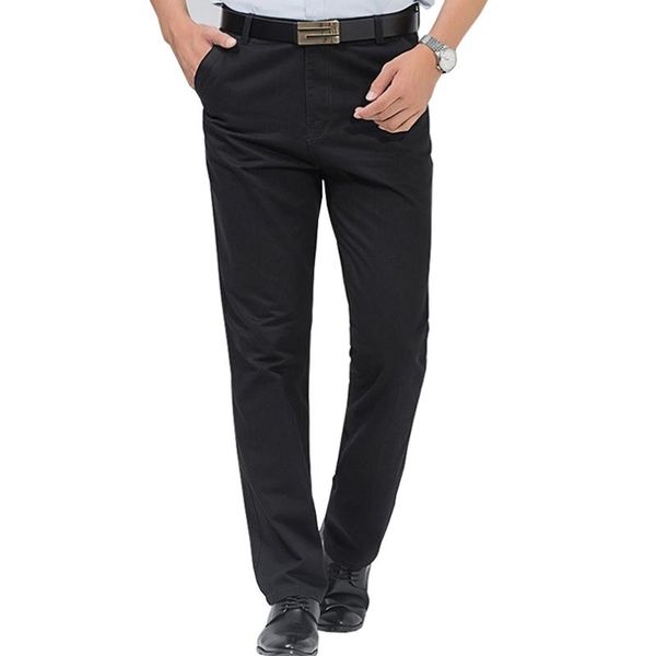 2020 men's trousers cotton fashion solid color casual pants classic loose straight thick business dress pants xk68, White;black
2020 men's trousers cotton fashion solid color casual pants classic loose straight thick business dress pants xk68, White;black
