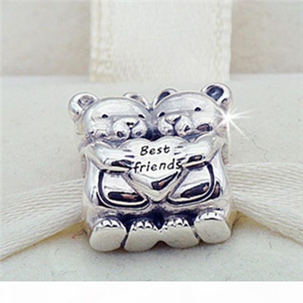 2017 new 100% 925 sterling silver buddies charm bead fits european pandora jewelry charm bracelets, Black
2017 new 100% 925 sterling silver buddies charm bead fits european pandora jewelry charm bracelets, Black