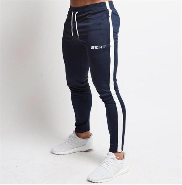 2020 new sports skinny pants men jogger sweatpants gym fitness workout trousers male training running sports track pants men, Black;blue
2020 new sports skinny pants men jogger sweatpants gym fitness workout trousers male training running sports track pants men, Black;blue